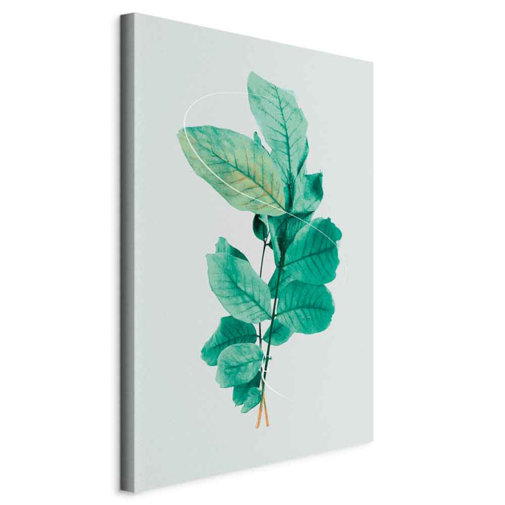 Wandbild - Mint Grace (1 Part) Vertical