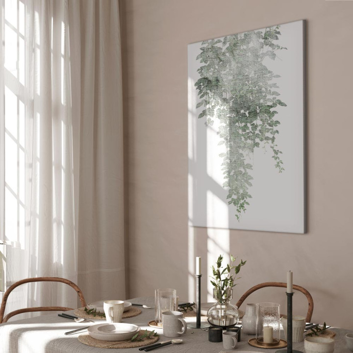 Wandbild - Green Cascade (1 Part) Vertical