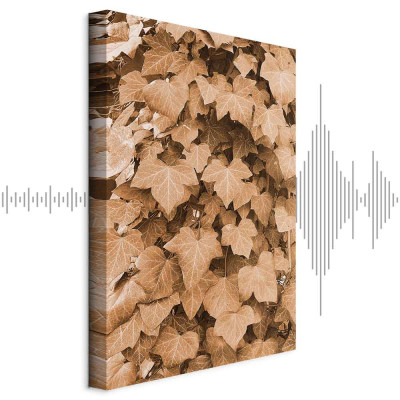 Wall picture - Autumn Ivy (1 Part) Vertical