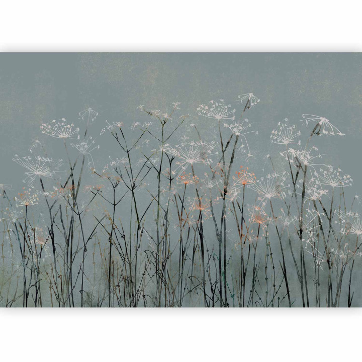Fotobehang - Garlic Flowers