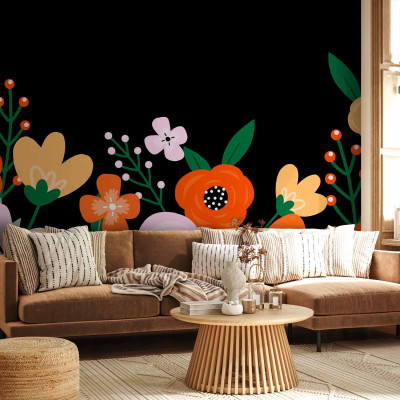 Wall mural - Colorful Bloom - Second Variant
