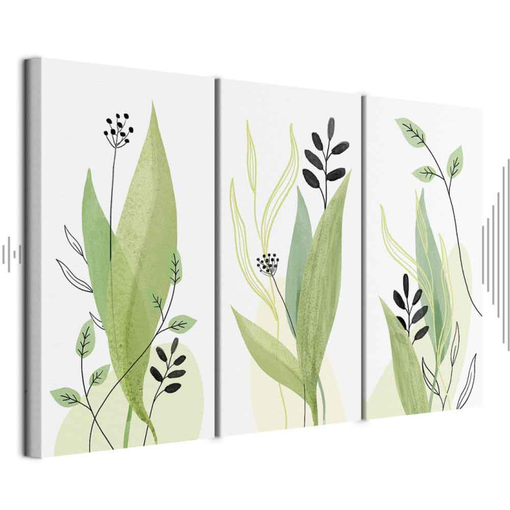 Wandbild - Green Day (3 Parts)