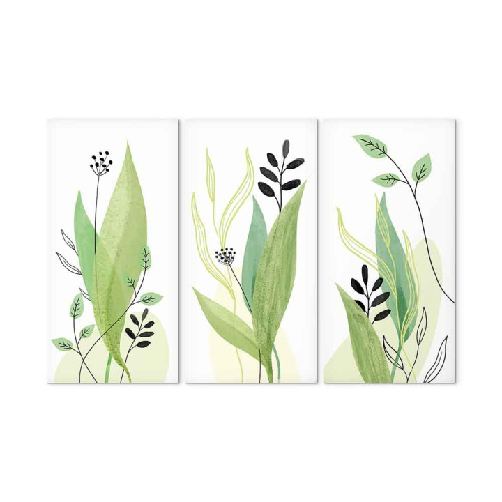 Wandbild - Green Day (3 Parts)