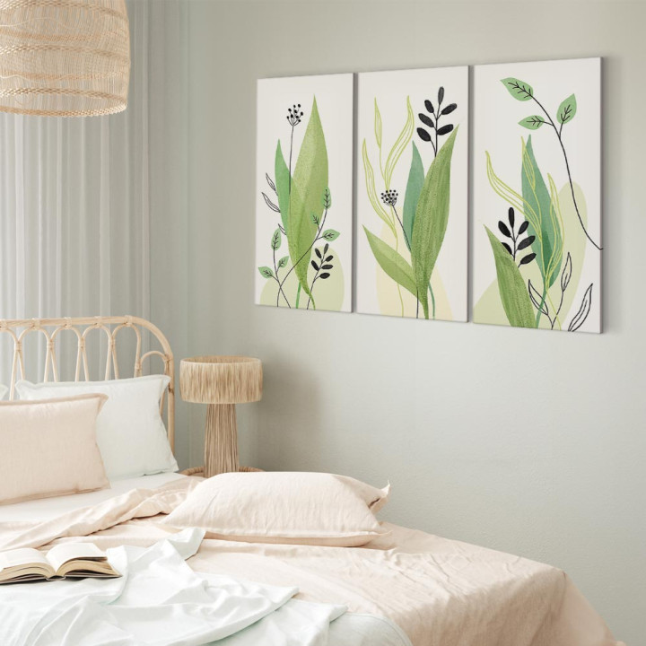 Wandbild - Green Day (3 Parts)