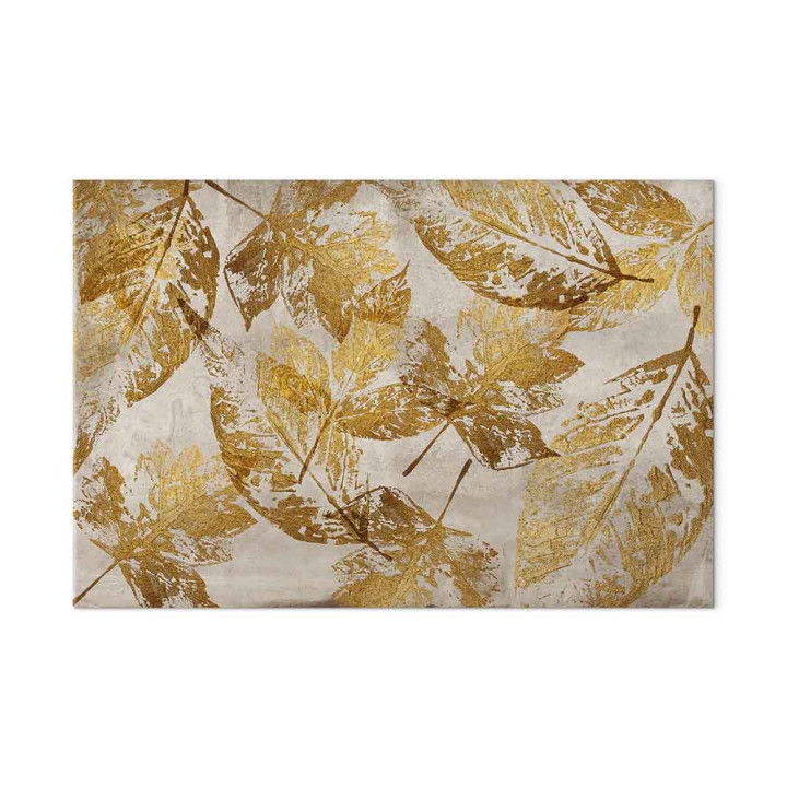 Wandbild - Gold Mosaic (1 Part) Wide