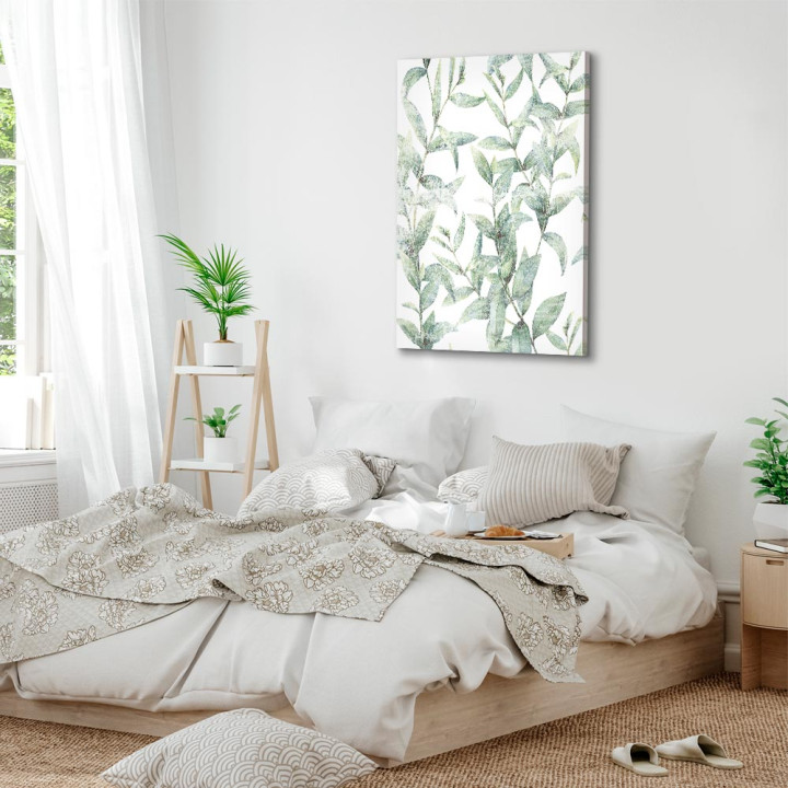Schilderij - Subtle Rustling (1 Part) Vertical