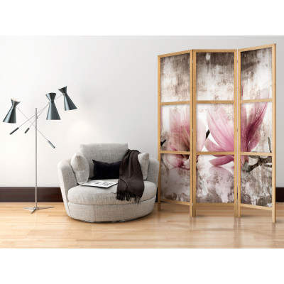 Paravent japonais - Retro Magnolias I