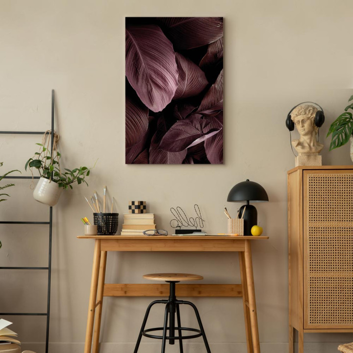 Tableau - Velvet Leaves (1 Part) Vertical