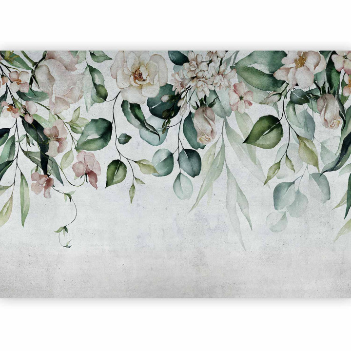 Papier peint panoramique - Mint Garden