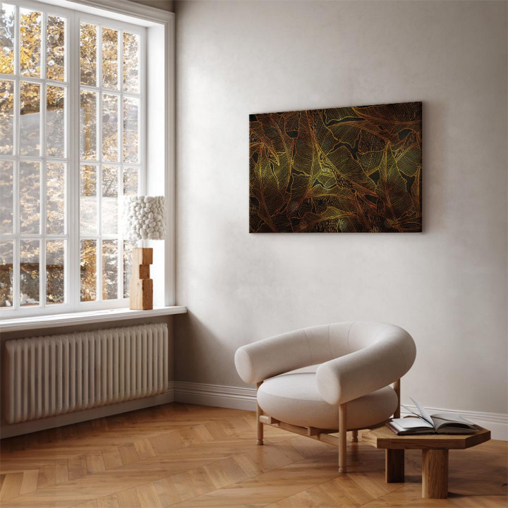 Tableau - Dance of Golden Leaves (1 Part) Wide