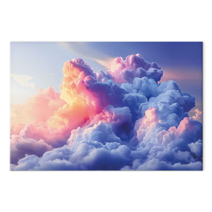 Obraz - Clouds Like Painted: Artistic Brushes of Dawn Painting the Sky