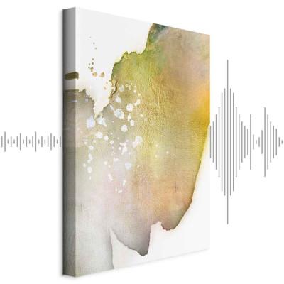 Schilderij - Golden Touch (1 Part) Vertical