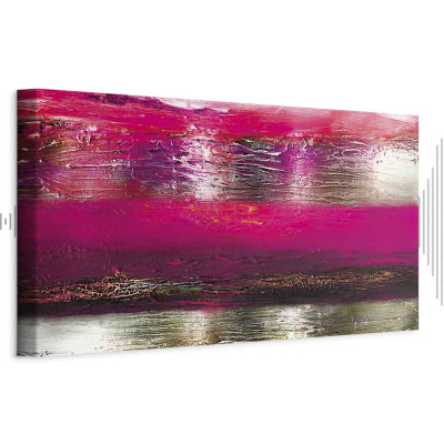 Schilderij - Ocean of Life - Third Variant (1 Part) Narrow