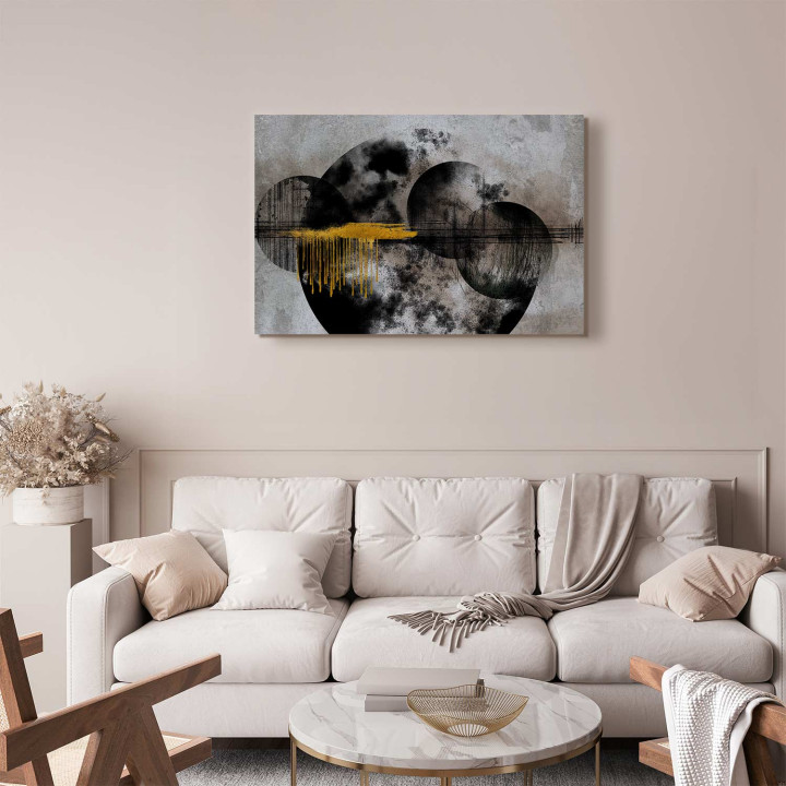 Schilderij - Noble Moon (1 Part) Wide