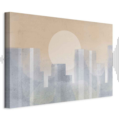 Wandbild - Modern City (1 Part) Wide - Second Variant