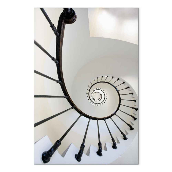 Schilderij - Endless Stairs (1 Part) Vertical