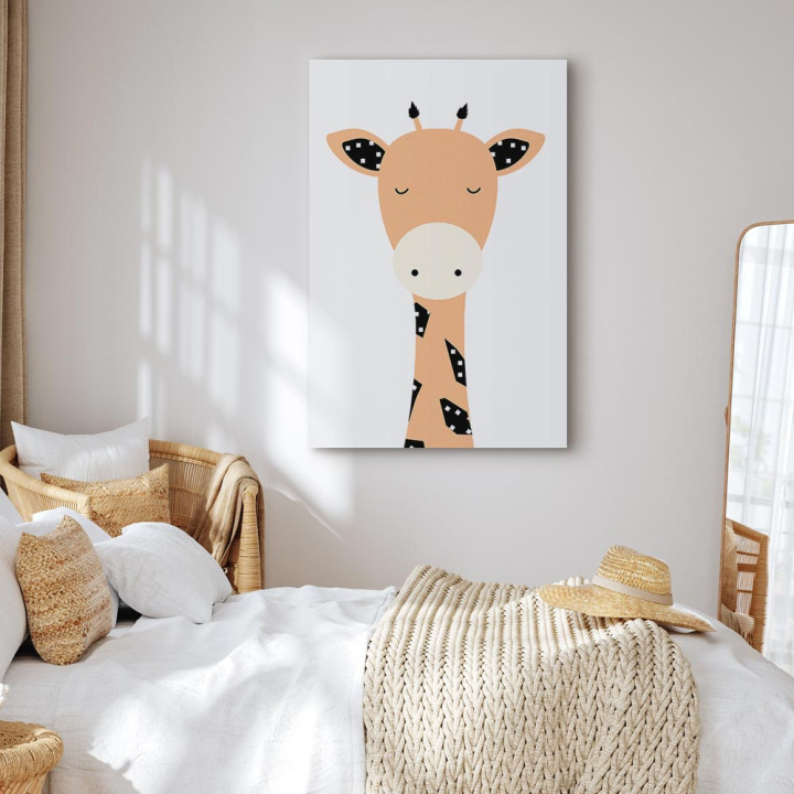 Tableau - Funny Giraffe (1 Part) Vertical