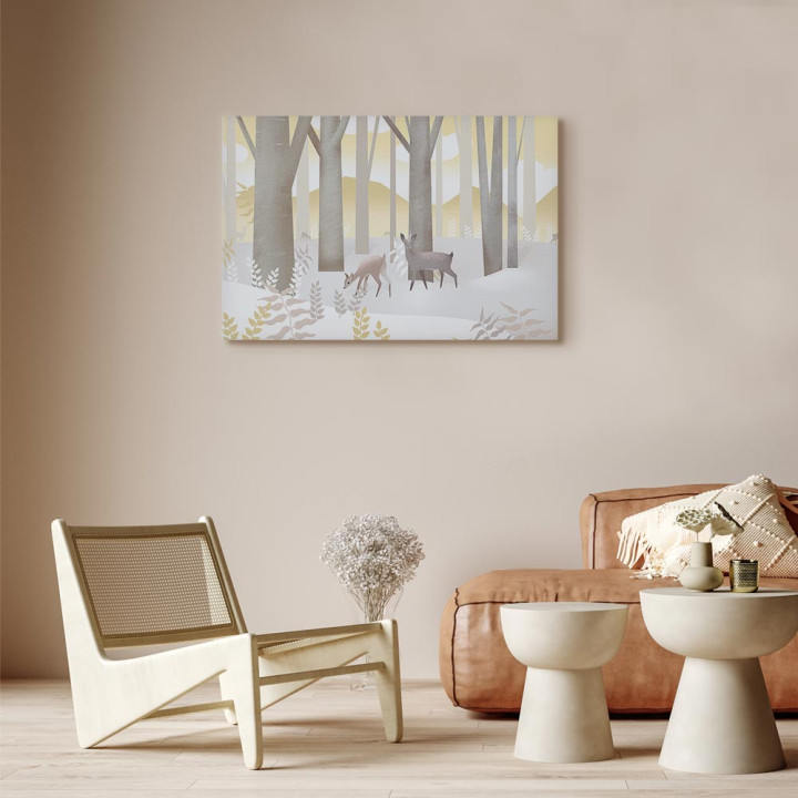 Wall picture - Fairy-Tale Forest (1 Part) Vertical - Third Variant