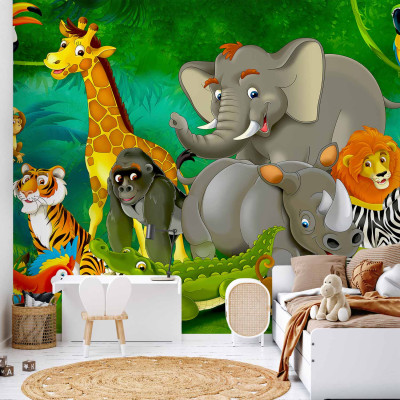 Fototapeta - Colourful Safari