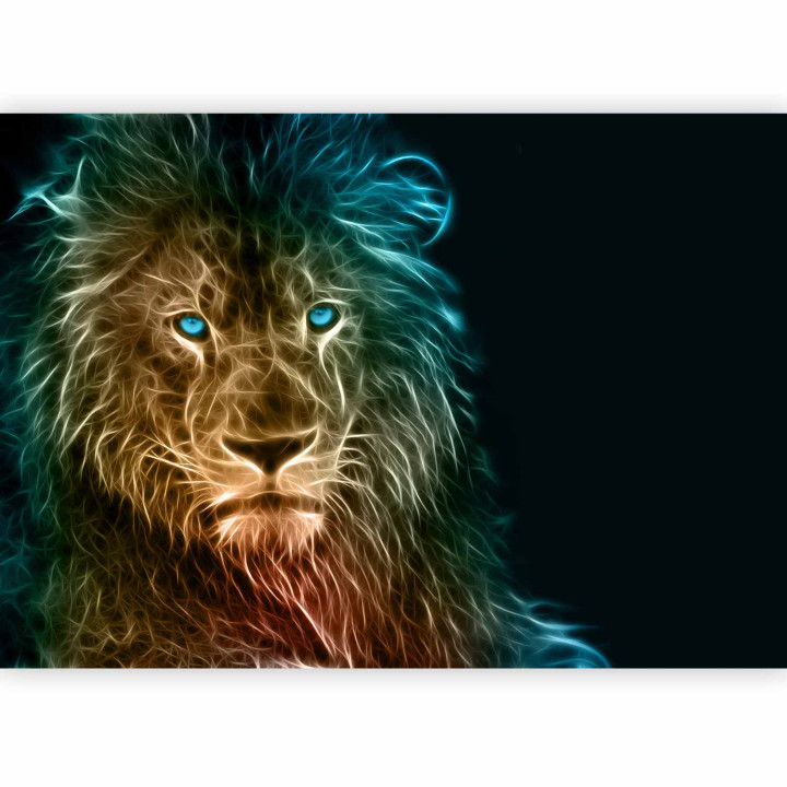 Wall mural - Abstract lion