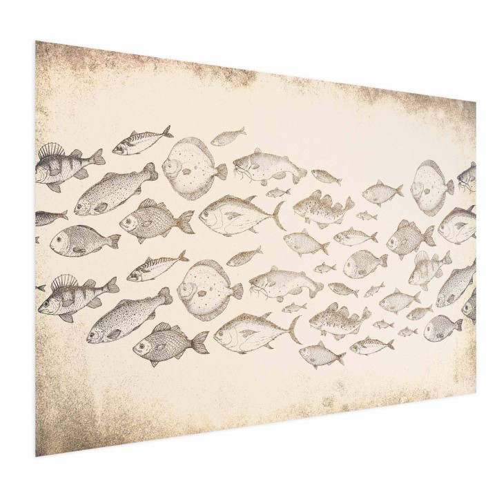 Plakat - Subtle Little Fish