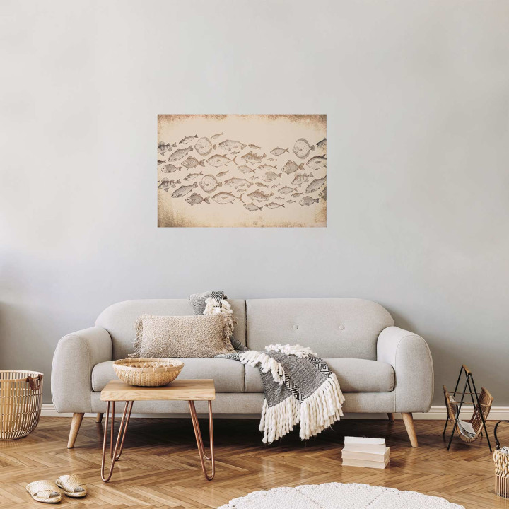 Plakat - Subtle Little Fish