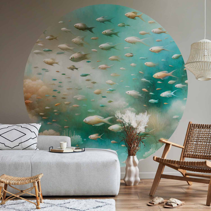 Runde Fototapete - Oceanic beauty