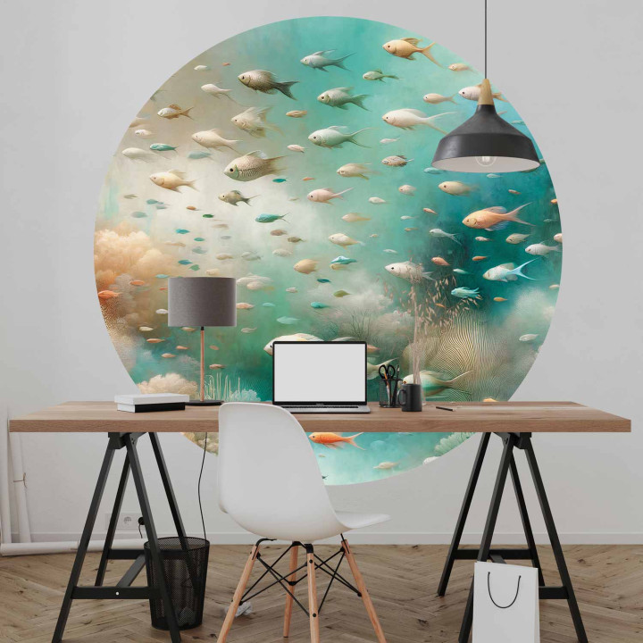 Runde Fototapete - Oceanic beauty