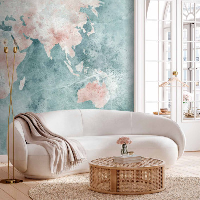 Wall mural - Delicate Map