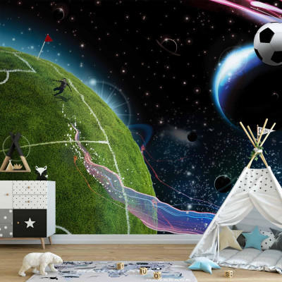 Fotobehang - Space match