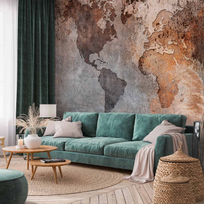Wall mural - Map Colors