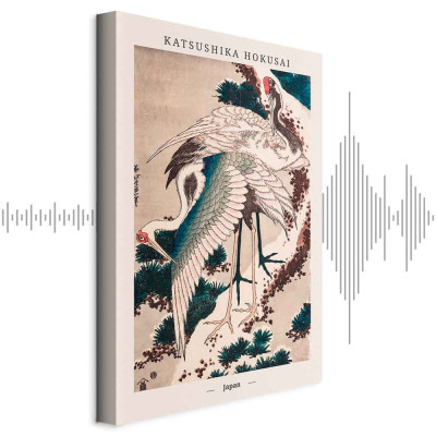 Wandbild - Cranes (1 Part) Vertical