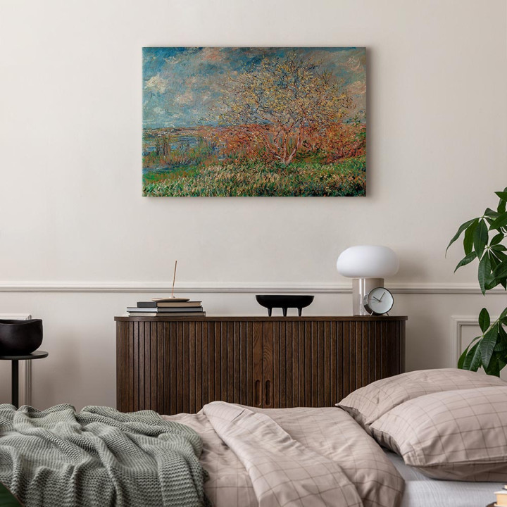 Schilderij - Claude Monet – Spring