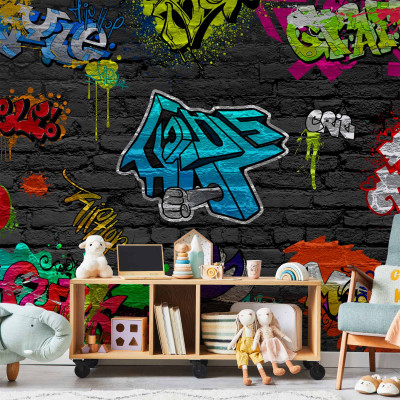 Fotobehang - Graffiti wall