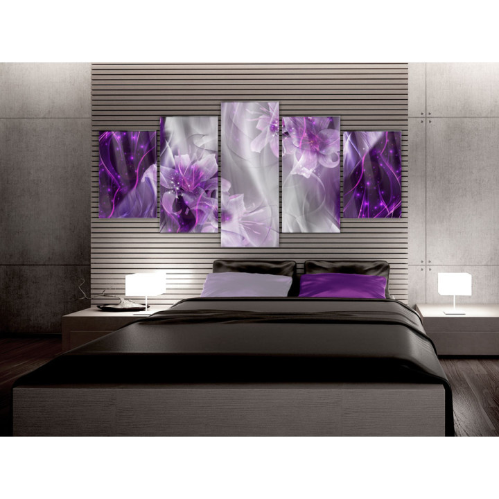 Acrylglasbild - Purple Utopia