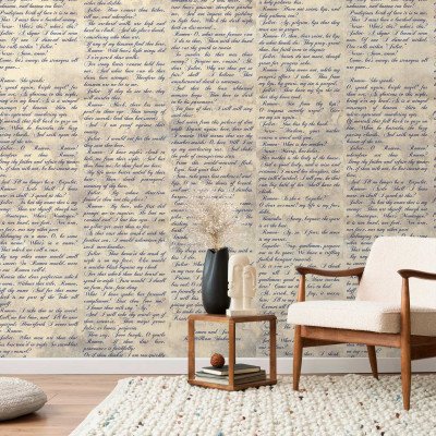 Papier peint - Verses of Love (Romeo & Juliet)