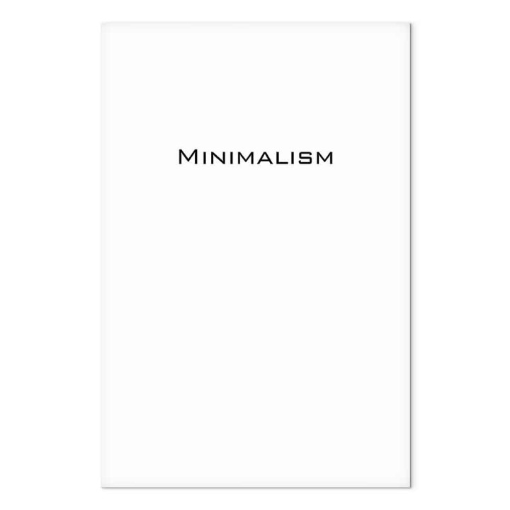 Wandbild - Minimalism (1 Part) Vertical