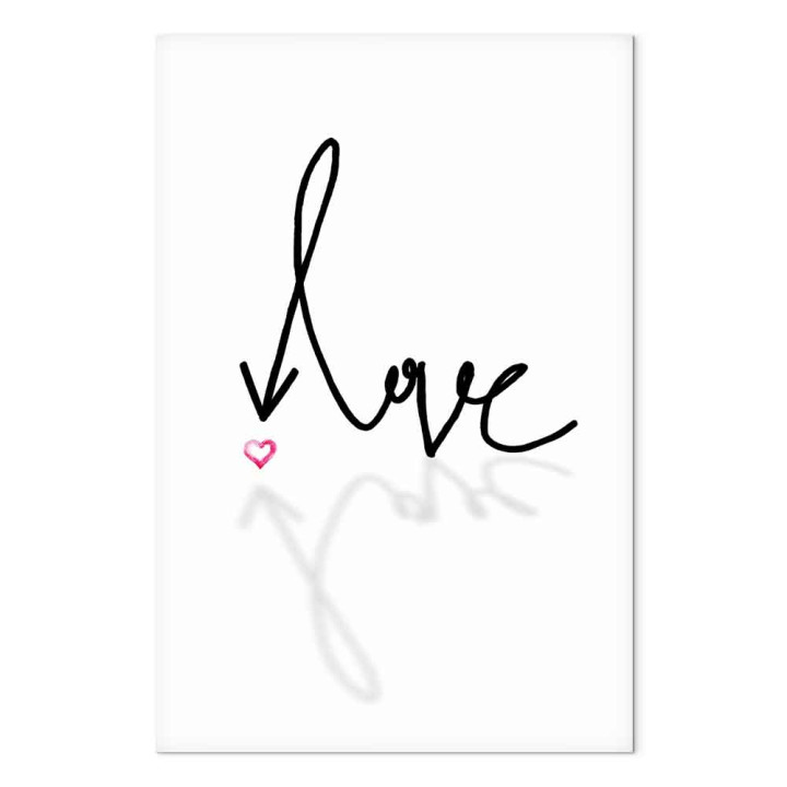 Wall picture - This is Love (1 Part) Vertical