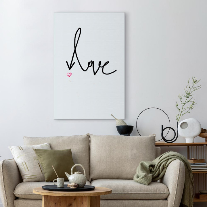Wall picture - This is Love (1 Part) Vertical