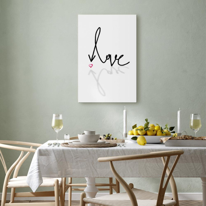 Wall picture - This is Love (1 Part) Vertical