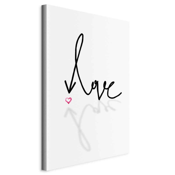 Wall picture - This is Love (1 Part) Vertical