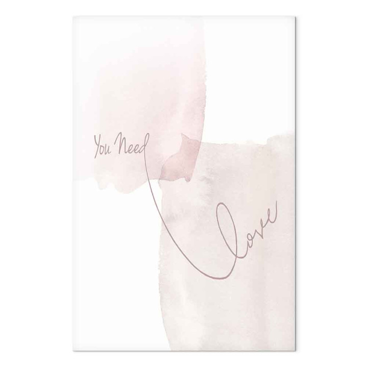 Wall picture - You Need Love (1 Part) Vertical