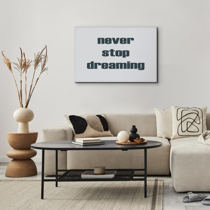Obraz - Never Stop Dreaming (1 Part) Wide