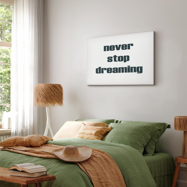 Obraz - Never Stop Dreaming (1 Part) Wide