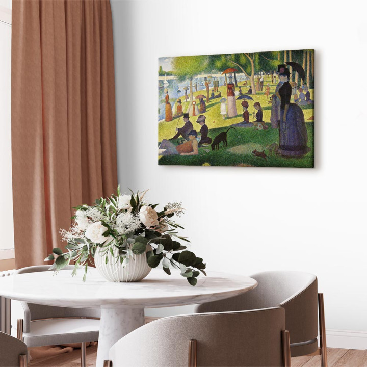 Schilderij - Georges Seurat – Sunday Afternoon on the Island of La Grande Jatte