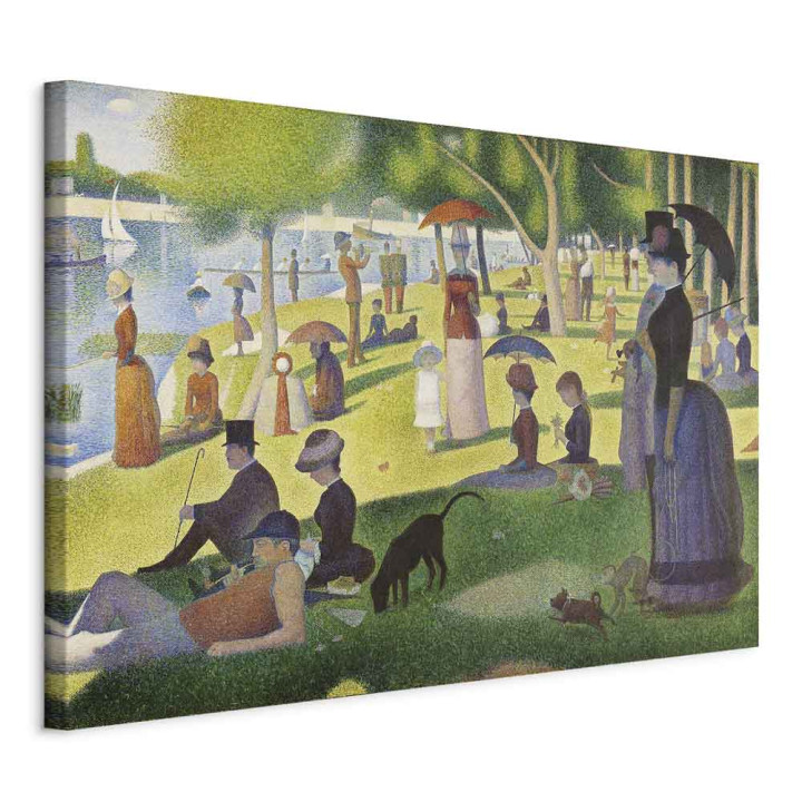 Schilderij - Georges Seurat – Sunday Afternoon on the Island of La Grande Jatte