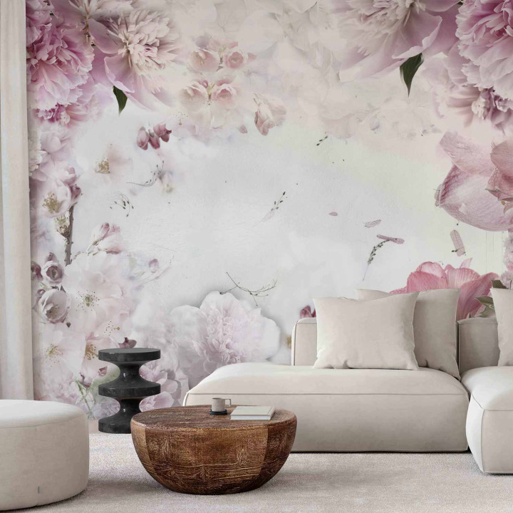Wall mural - Dancing peonies