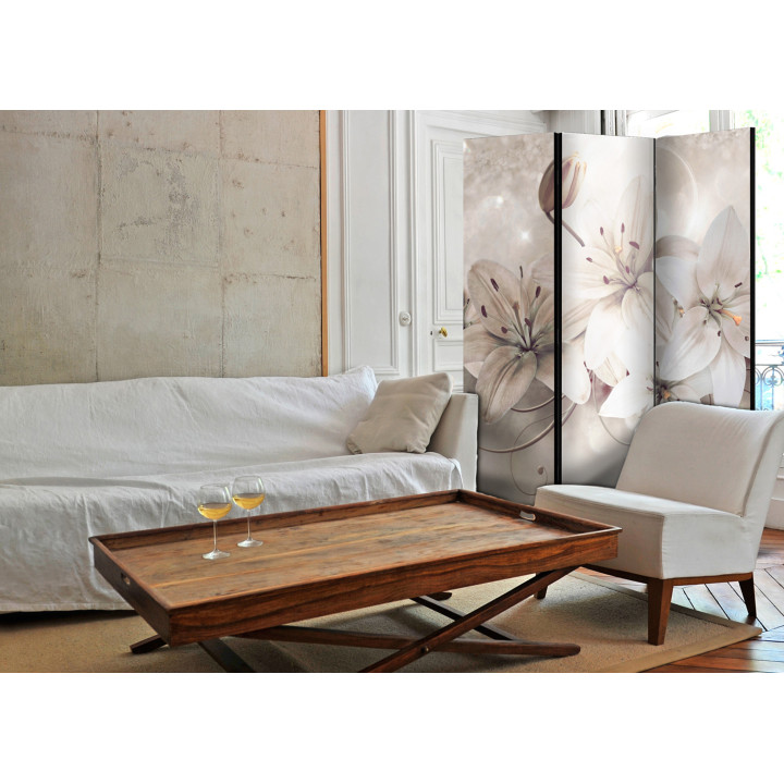 Room divider - Diamond Lilies